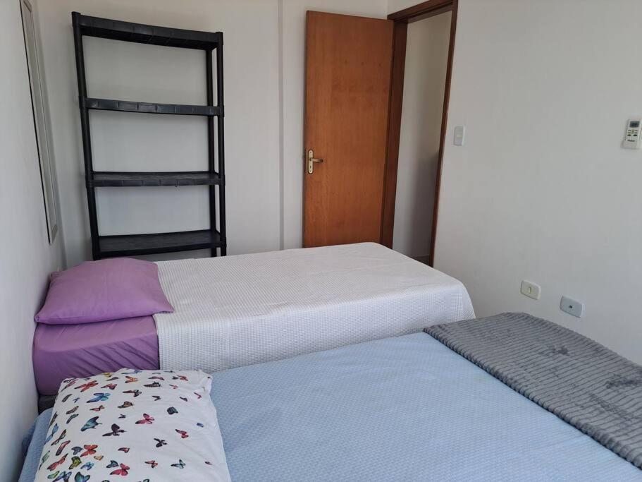 Apto Aconchegante Beira Mar Com Ar No Quarto Solemar Экстерьер фото