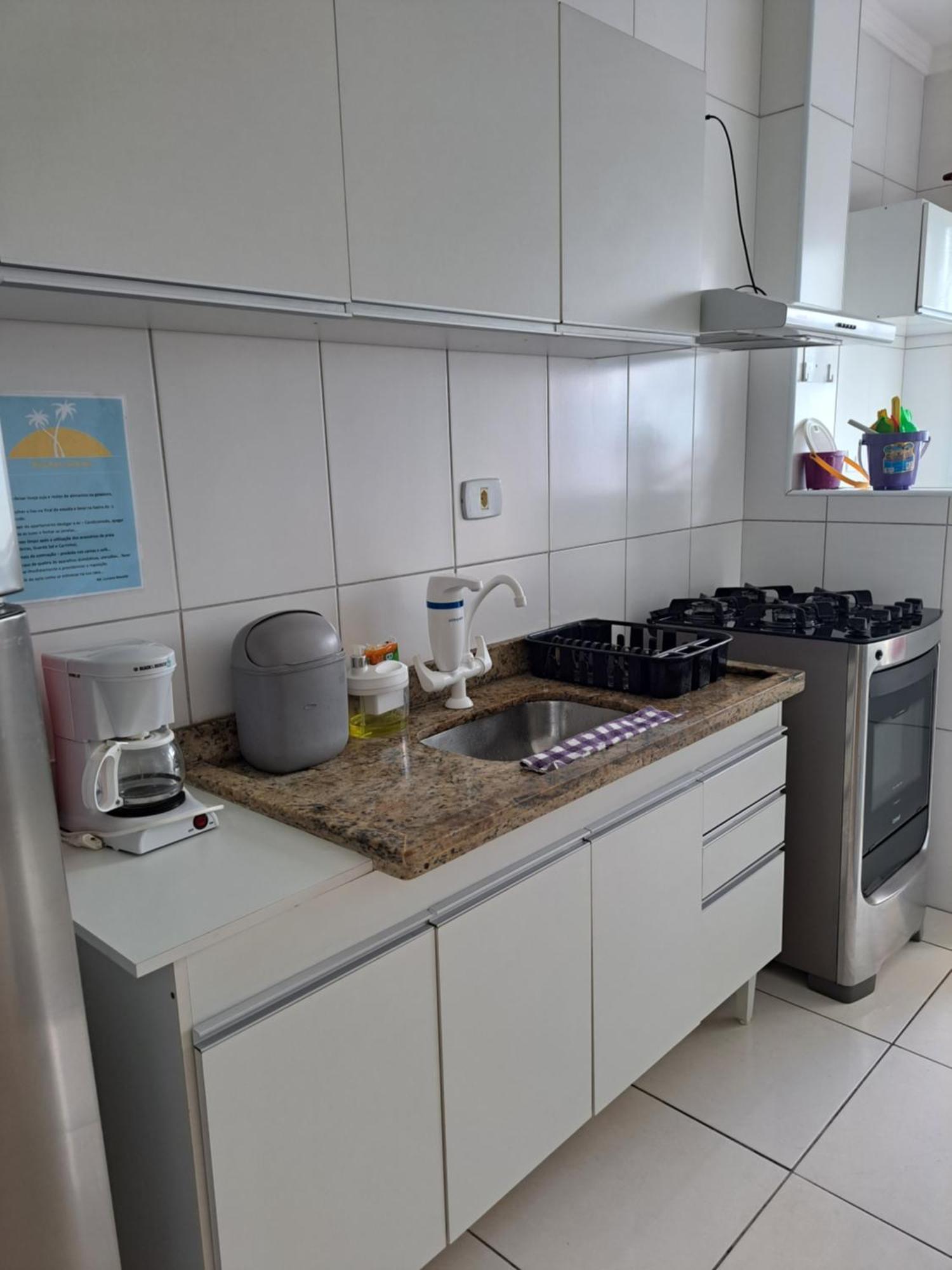 Apto Aconchegante Beira Mar Com Ar No Quarto Solemar Экстерьер фото