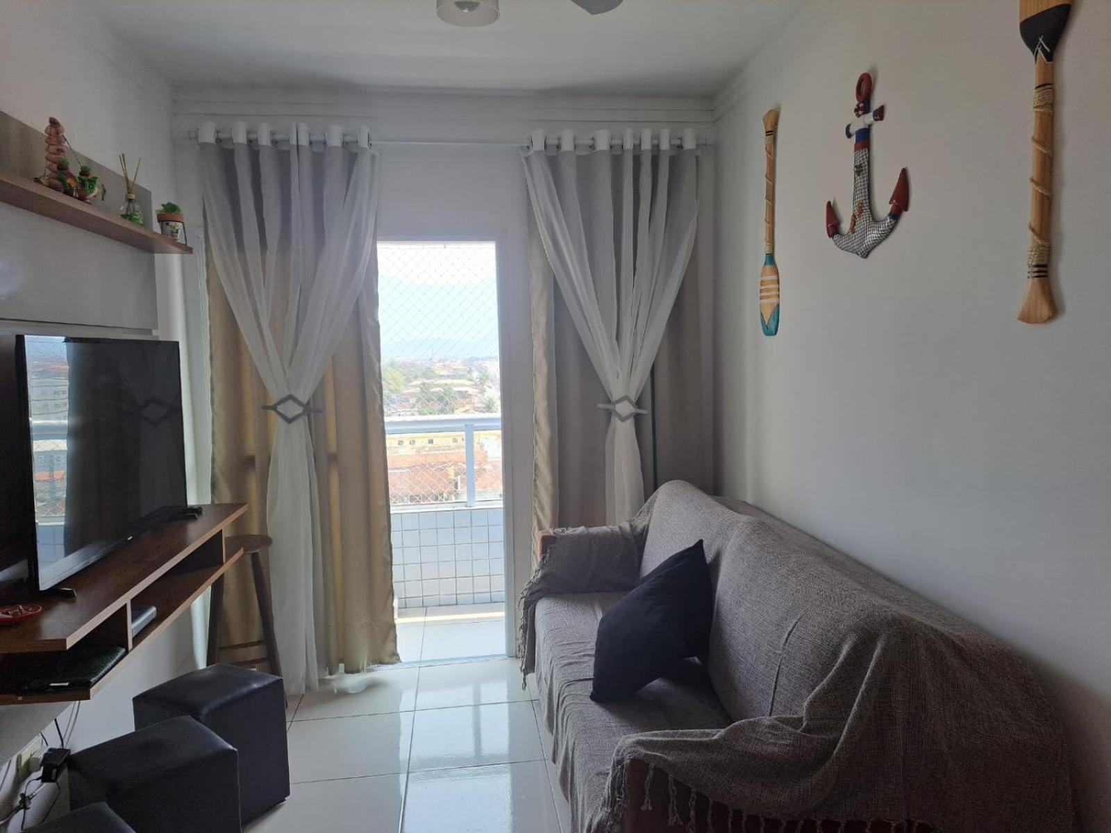 Apto Aconchegante Beira Mar Com Ar No Quarto Solemar Экстерьер фото