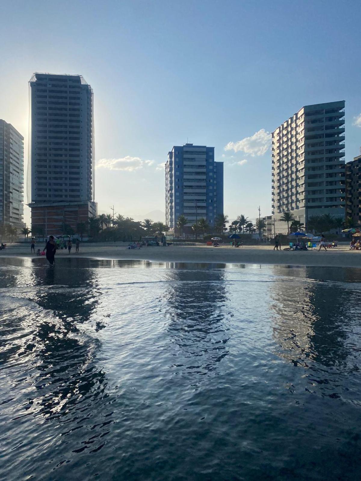 Apto Aconchegante Beira Mar Com Ar No Quarto Solemar Экстерьер фото